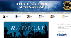 Desktop Screenshot of pfcnazarene.org